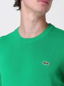 Maglia a girocollo in cotone bio Lacoste