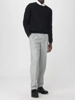 Maglia a girocollo in lana e cashmere Brunello Cucinelli