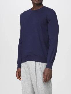 Maglia a girocollo in lana e cashmere Brunello Cucinelli