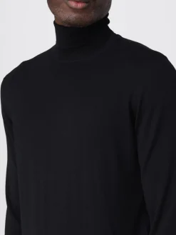 Maglia a girocollo in lana tartan Drumohr