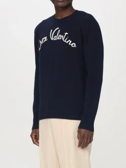 Maglia a girocollo in lana vergine Valentino Garavani