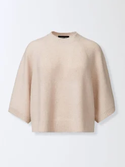 Maglia a girocollo in lana vergine e cashmere Fabiana Filippi