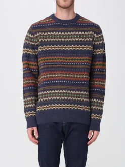 Maglia a girocollo in lana a fantasia Barbour