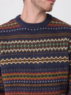 Maglia a girocollo in lana a fantasia Barbour