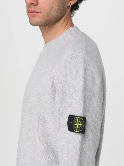 Maglia a girocollo in misto lana Stone Island