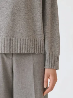 Maglia a girocollo in misto cashmere Fabiana Filippi