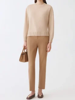 Maglia a girocollo in misto cashmere Fabiana Filippi