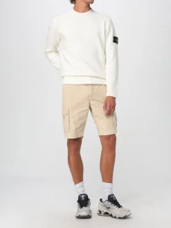 Maglia a girocollo in misto lana Stone Island