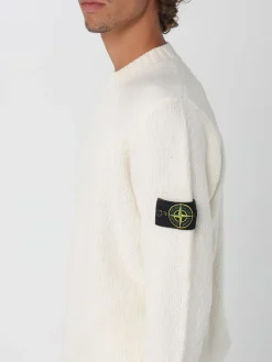 Maglia a girocollo in misto lana Stone Island
