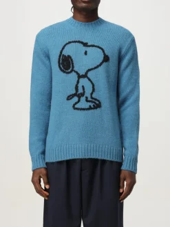Maglia a girocollo in misto lana Snoopy Iceberg