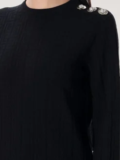 Maglia a girocollo in viscosa Balmain