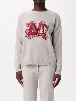 Maglia a girocollo M Max Mara in lana e cashmere