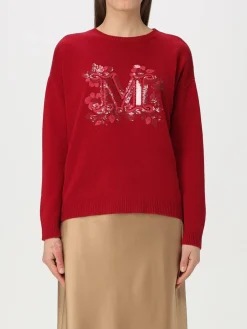 Maglia a girocollo M Max Mara in lana e cashmere