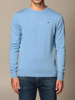 Maglia a girocollo XC in lana Merino extrafine