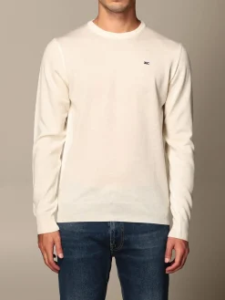 Maglia a girocollo XC in lana Merino extrafine