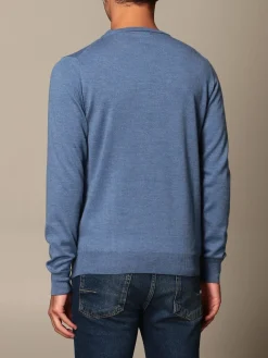 Maglia a girocollo XC in lana Merino extrafine