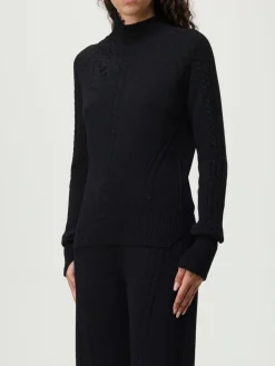 Maglia a Lupetto in lana con inserti in pizzo Ermanno Scervino Life