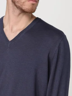 Maglia a v Drumohr in lana merino