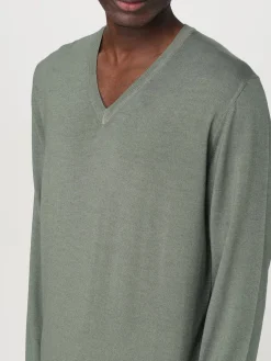 Maglia a v Drumohr in lana merino