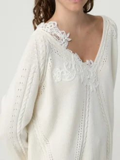 Maglia a v in misto lana Ermanno Scervino Life