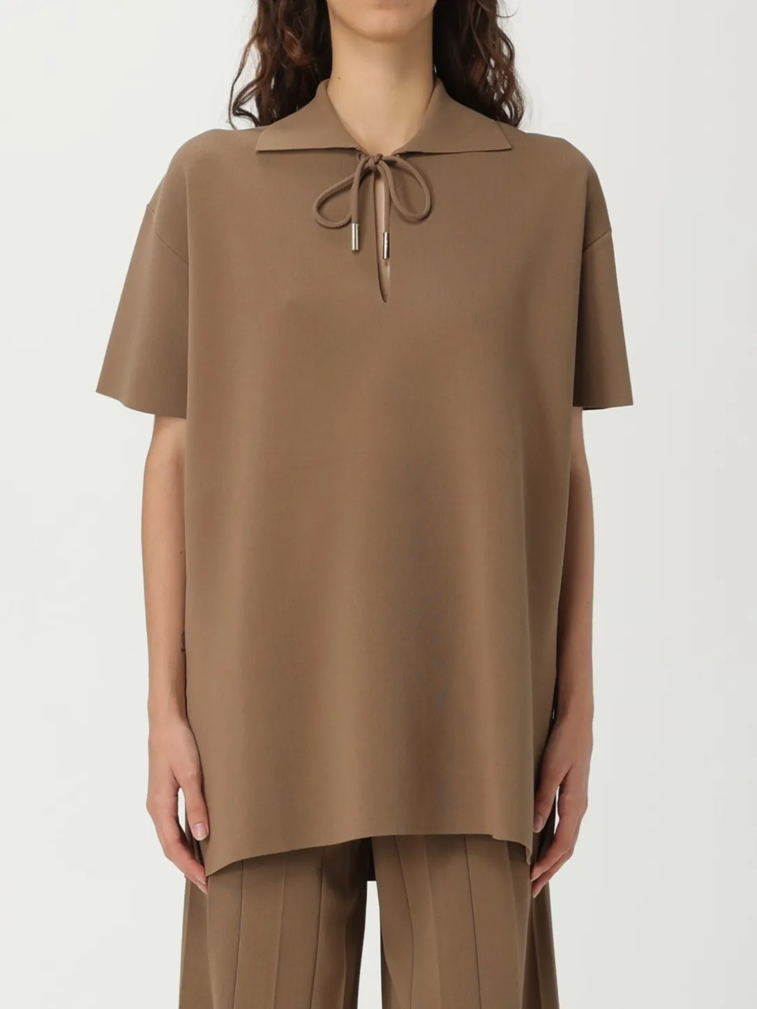 Maglia con colletto Poltava in misto lana Max Mara