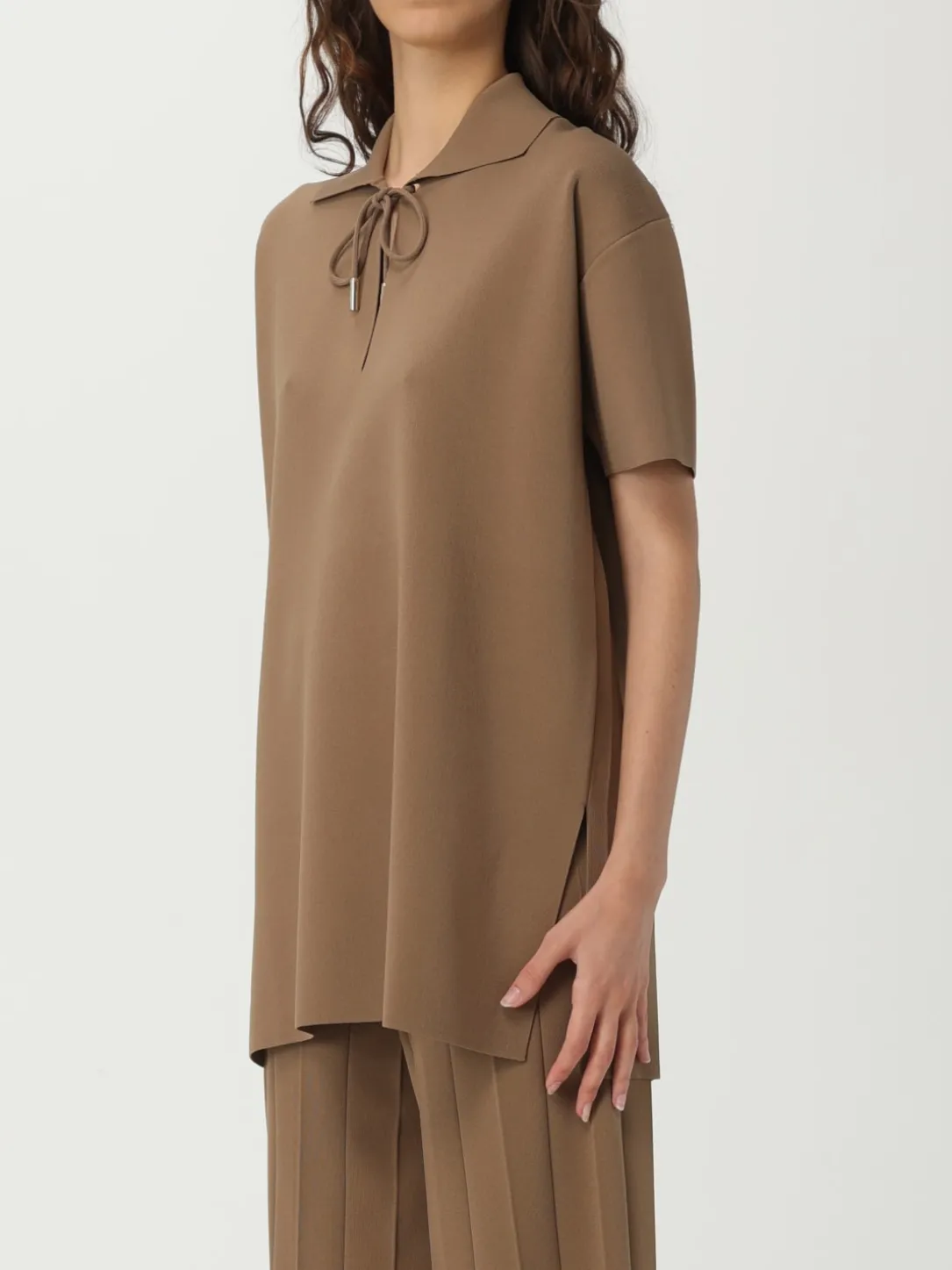 Maglia con colletto Poltava in misto lana Max Mara
