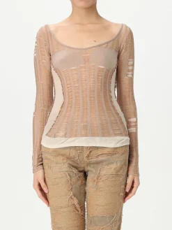 Maglia Diesel in maglia distressed