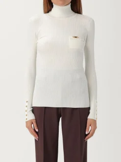 Maglia dolcevita Elisabetta Franchi in misto seta