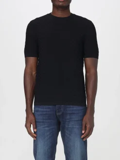 Maglia Emporio Armani in cotone con monogram