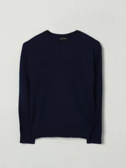 Maglia Emporio Armani in lana vergine con logo