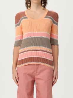 Maglia in cotone a righe Chloé