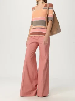 Maglia in cotone a righe Chloé