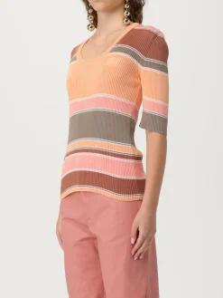 Maglia in cotone a righe Chloé