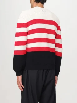 Maglia in cotone a righe MSGM