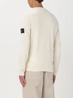 Maglia in cotone biologico grezzo finezza 12 Stone Island
