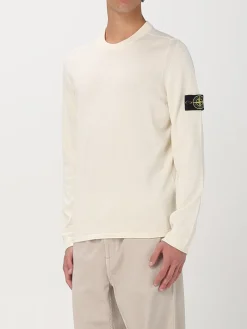 Maglia in cotone biologico grezzo finezza 12 Stone Island