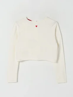 Maglia in cotone con cuore Max&co. Kid