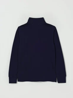 Maglia in cotone con logo Pony Polo Ralph Lauren