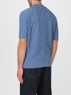 Maglia in cotone FF Fendi