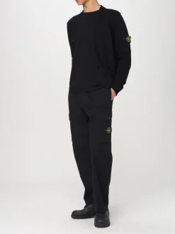 Maglia in cotone organico e nylon finezza 14 Stone Island