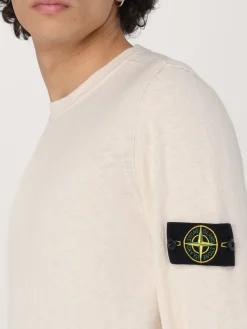 Maglia in cotone organico e nylon finezza 14 Stone Island