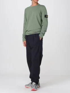 Maglia in cotone organico e nylon finezza 14 Stone Island