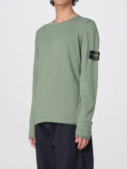 Maglia in cotone organico e nylon finezza 14 Stone Island