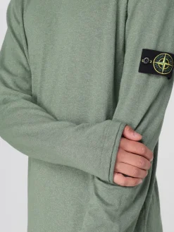 Maglia in cotone organico e nylon finezza 14 Stone Island