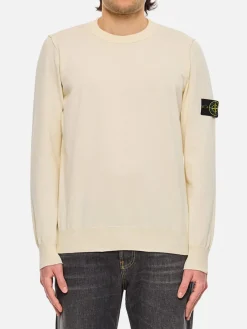 Maglia in cotone soft organico finezza 14 Stone Island