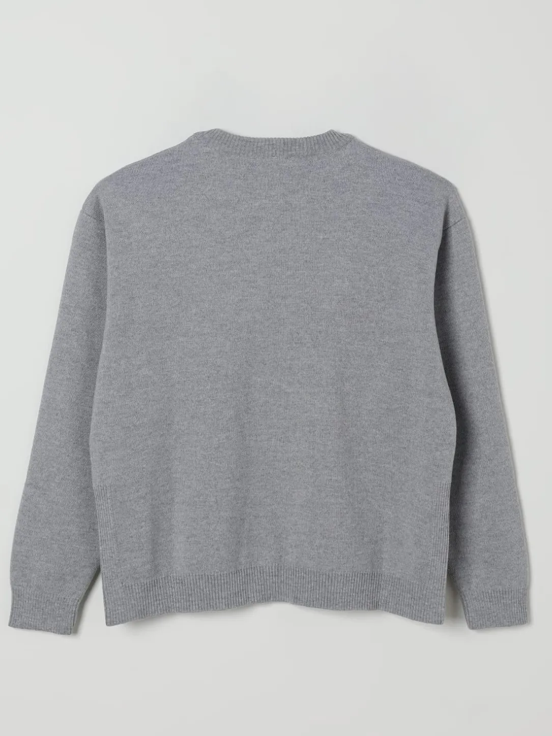 Maglia in lana vergine con bande FF Fendi