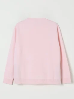 Maglia in lana vergine con bande FF Fendi