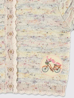 Maglia in misto cotone con colletto e bottoni Zimmermann