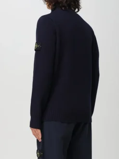 Maglia in misto lana con bottoni Stone Island