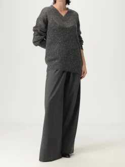 Maglia in mohair con paillettes Brunello Cucinelli